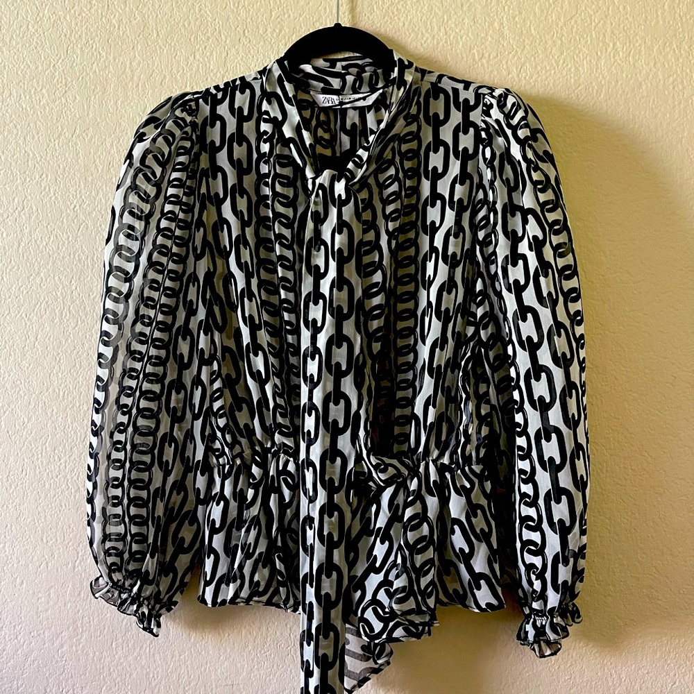 Silky blouse
